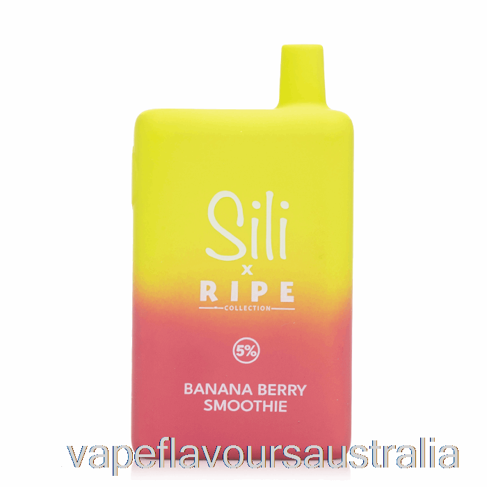 Vape Flavours Australia Sili Ripe 6000 Disposable Banana Berry Smoothie